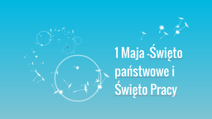 Niebieska kartka 1 Maja
